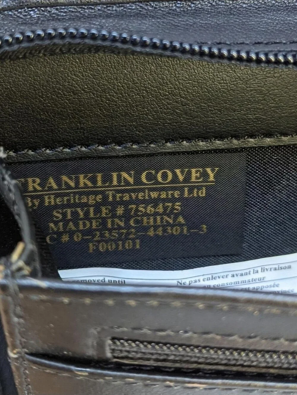Franklin Covey premium black